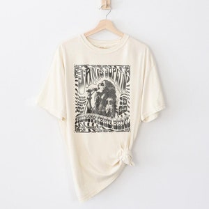 Janis Joplin Hollywood Bowl Graphic T-Shirt, Comfort Colors