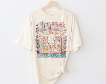 Wild West Desert Dreaming Graphic T-Shirt, Comfort Colors