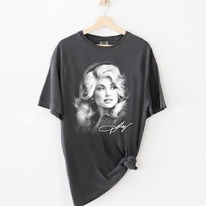 Dolly Parton Portrait Graphic T-Shirt, Comfort Colors