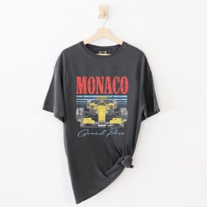 Monaco Grand Prix Racing Graphic T-Shirt, Comfort Colors image 6