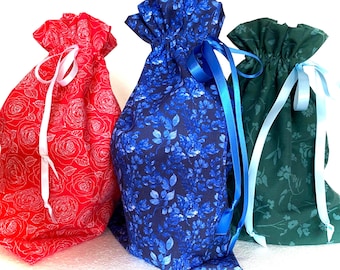 Bold blues in five sizes
