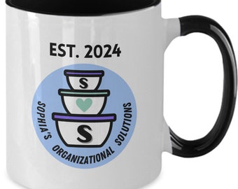 SOS logo mug