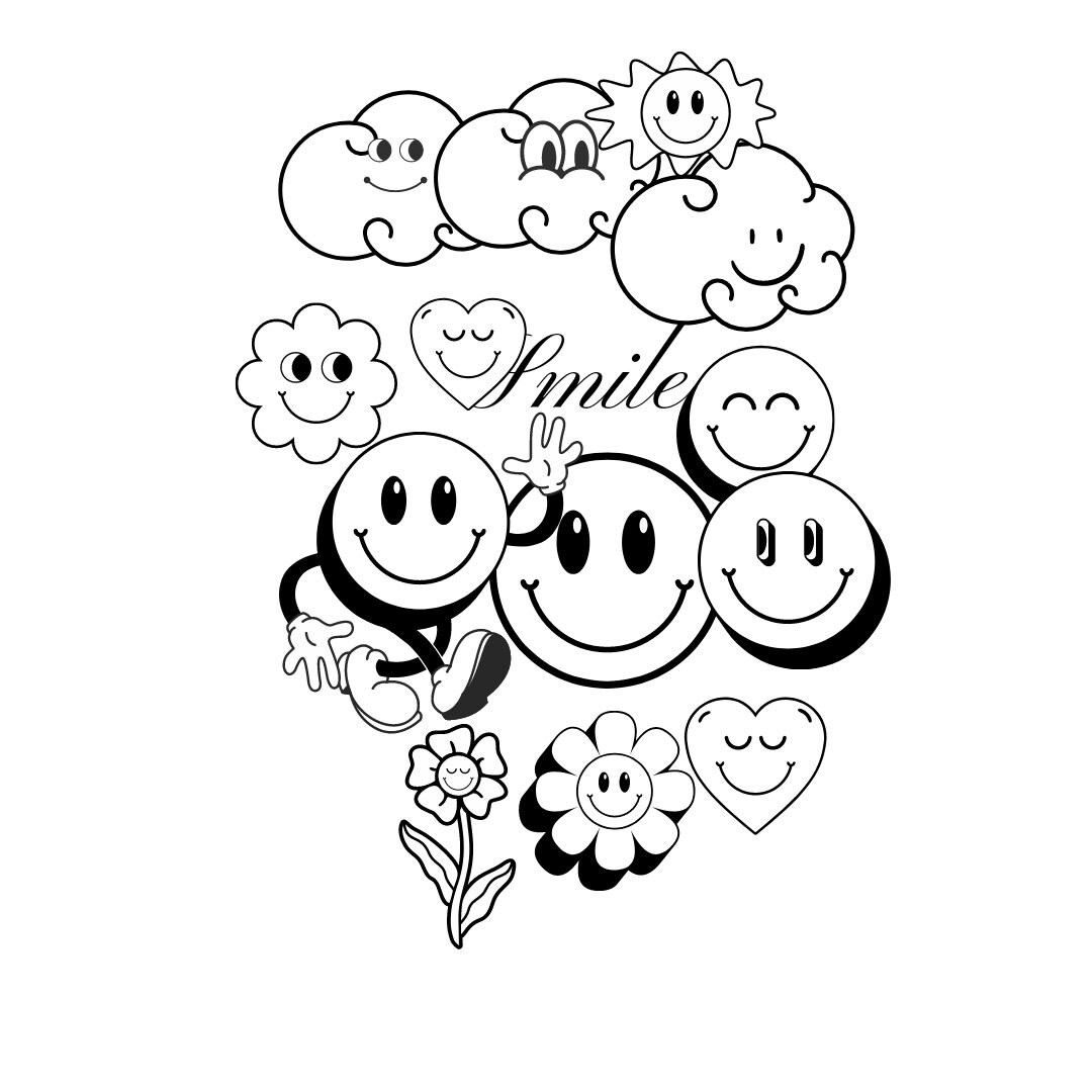 20 Sheet Digital Drawing Books Coloring Drawing Books Etsy