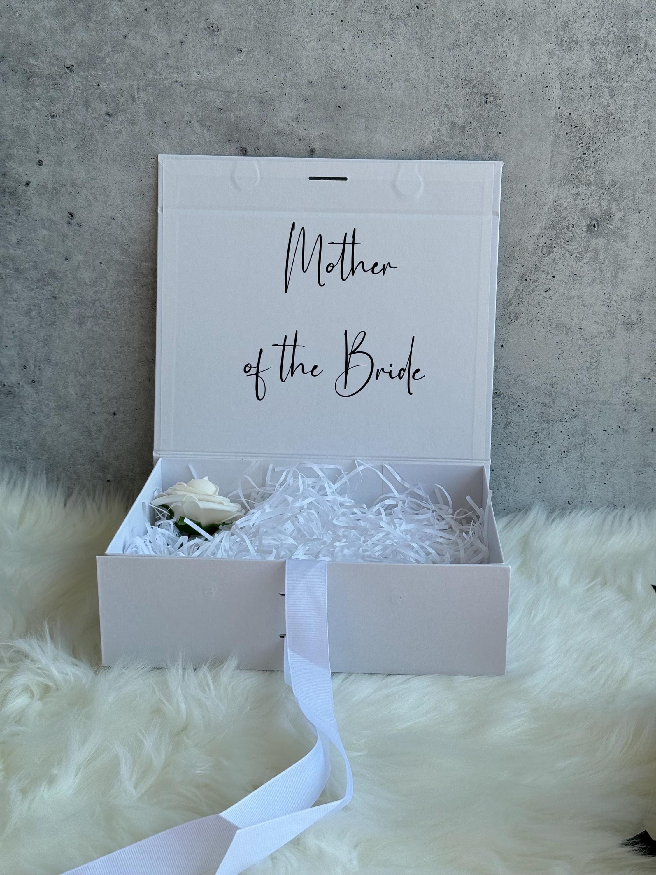 Mother of the Groom, Mother of the Bride, gift box for mom , wedding gift, Bridesmaid Proposal box, Groomsman box