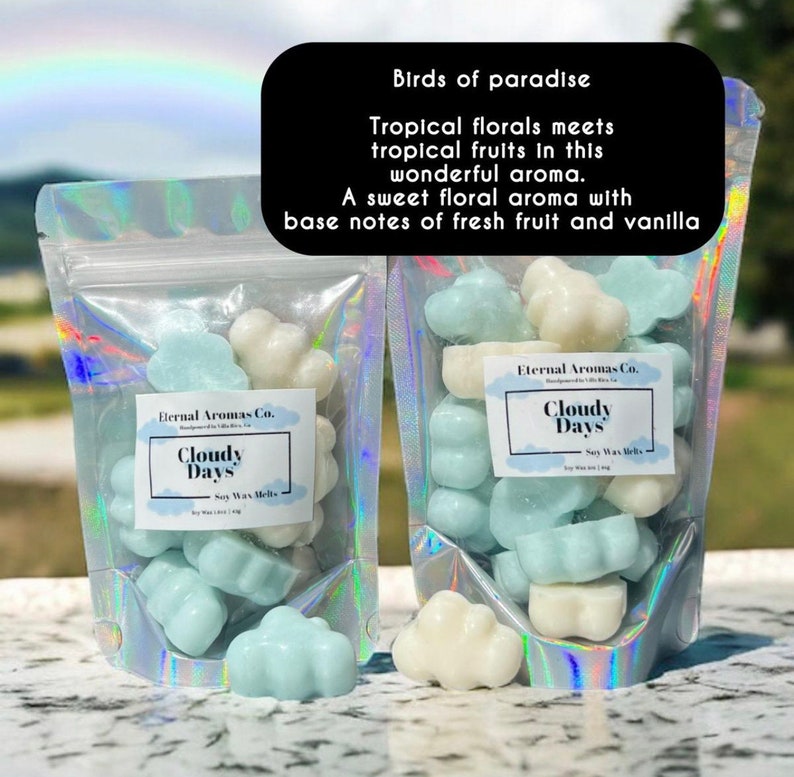 Cloud Wax Melts Birds of Paradise Wax Melts Caribbean Dream Wax Melts