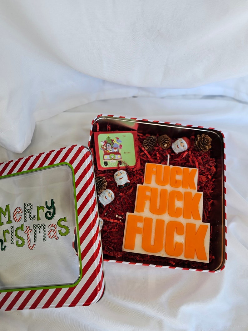 Coffret cadeau de Noël, Cadeau bougie, cadeau douillet, Cadeau d'amitié