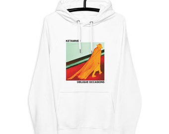 ketamine 1 unisex eco raglan hoodie