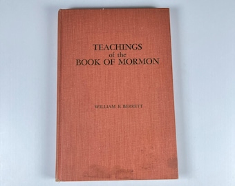 Teachings of the Book of Mormon Bocks by William E. Berrett 1962 Vintage Book