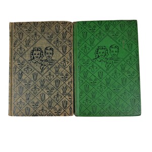 Lot of 2 The Bobbsey Twins by Laura Lee Hope Vintage Book 1913 & 1939