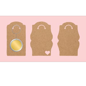 SVG Packaging Bundle / Keychain Display Card Packaging Bundle