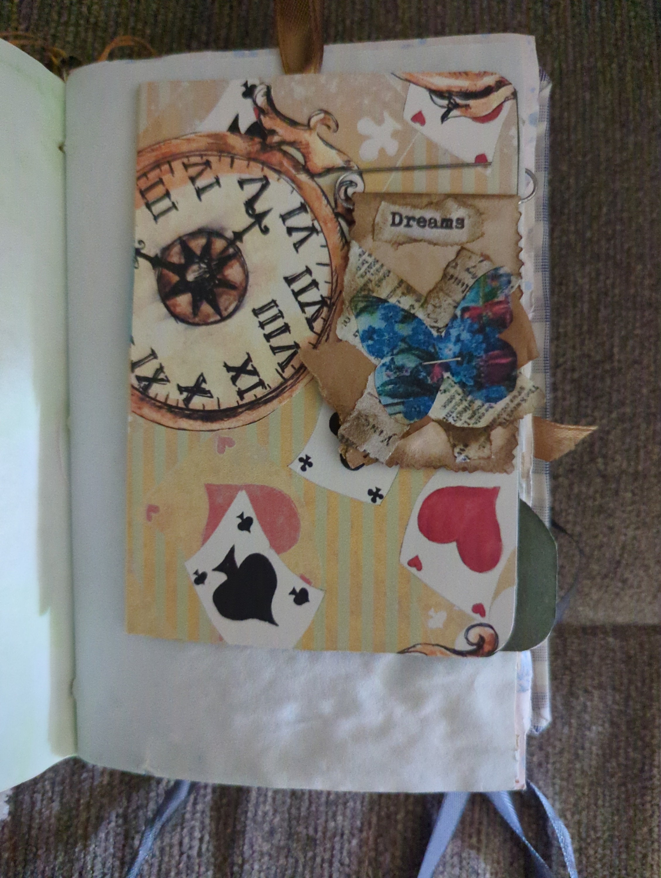 Alice in Wonderland Junk Journal - Etsy