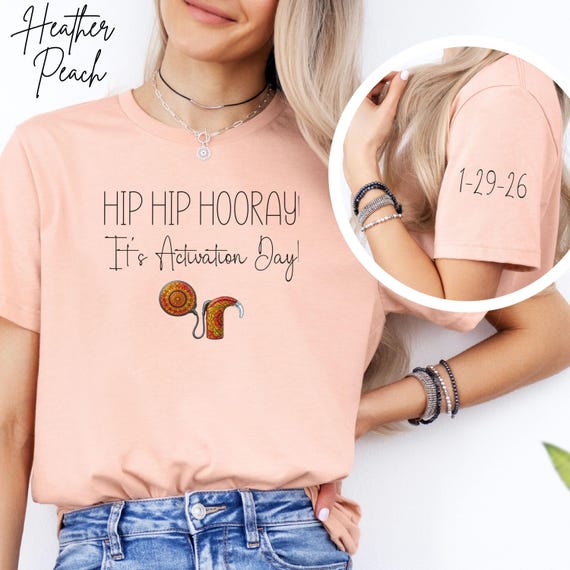 Hip Hip Hooray It's Activation Day