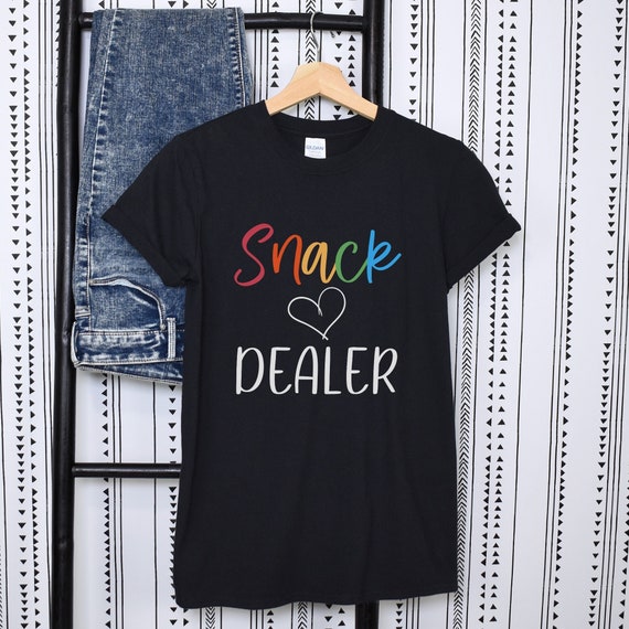 Snack Dealer T-Shirt, Funny Mom Shirt, Mother's Day Gift, Gift for Mom