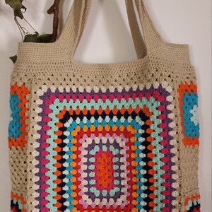 Sac fourre tout au crochet image 10