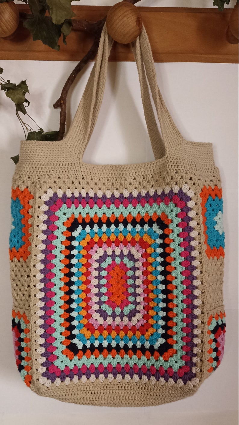 Sac fourre tout au crochet image 10