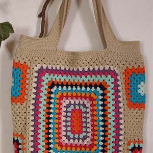 Sac fourre tout au crochet image 7