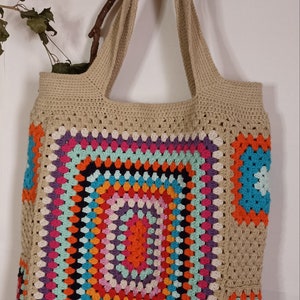 Sac fourre tout au crochet image 2