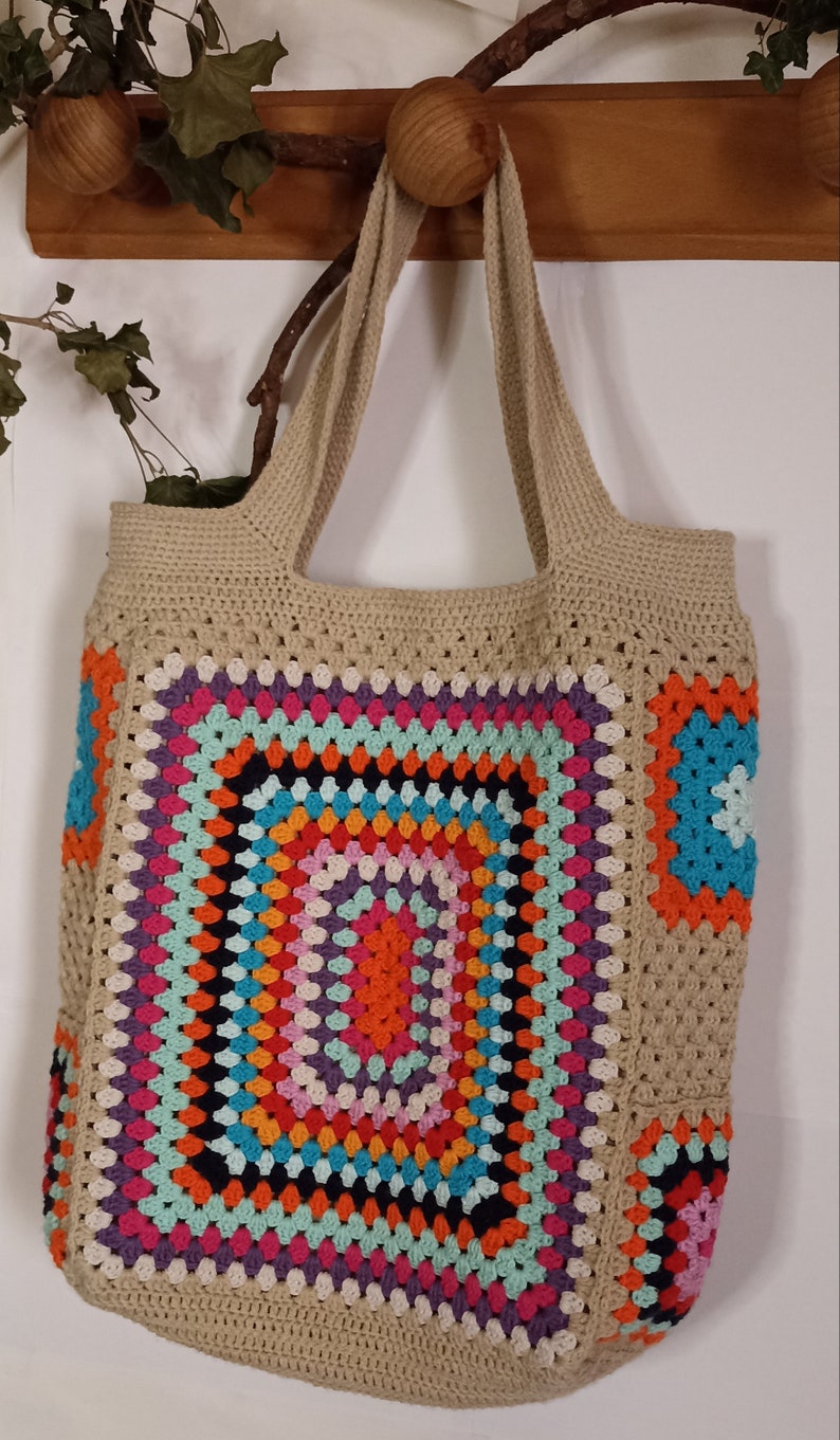 Sac fourre tout au crochet image 2