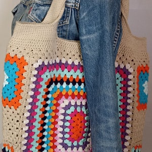 Sac fourre tout au crochet image 1