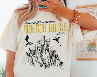 Fourth Wing T-Shirt, Aretia Riorson House, Dragon Rider Tee