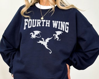 Fourth Wing Sweatshirt, Basgiath War College, Dragon Rider