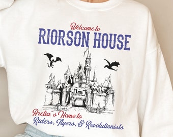 Aretia Riorson House Sweatshirt, Fourth Wing Bookish Dragon Rider
