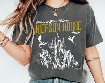 Aretia Riorson House Shirt, Xaden Riorson, Fourth Wing T-Shirt, Fantasy Book, Bookish Shirt, Booktok, Violet Sorrengail, Dragon Rider Shirt