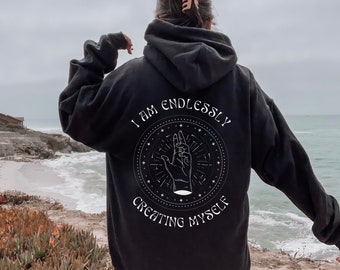 Endlessly Creating Myself Hoodie, Mental Health Sweatshirt