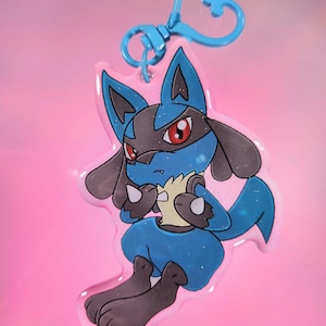 Lucario keychain