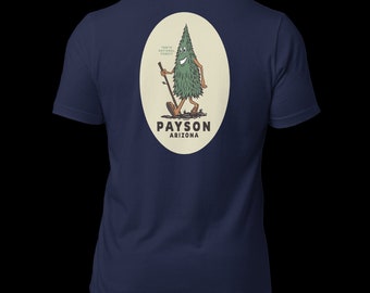 アリゾナ州ペイソンのキノコと歩く木のシャツ