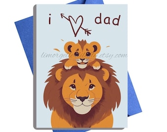 Father's Day Printable Card for Kids