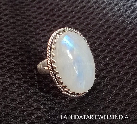 Anello A Fascia Larga, Anello Regolabile, Anello In Argento 925, Anello - Foto 5