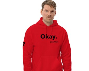 Josh Allen... "está bien".