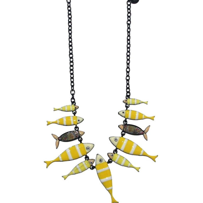 School of Sardines Necklace Short