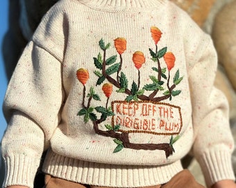 Harry Potter themed embroidered baby cotton sweater