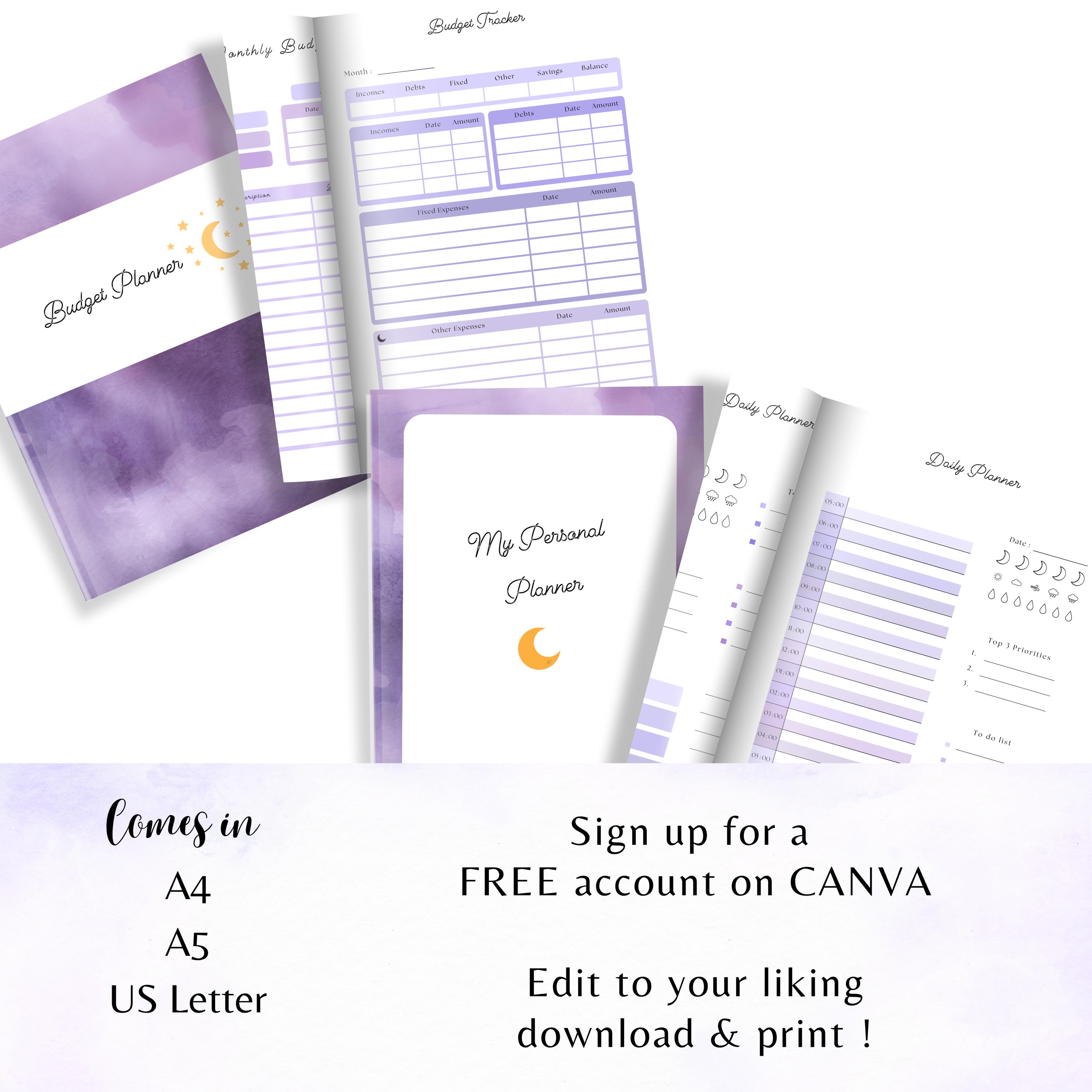 Weekly Spread Templates
