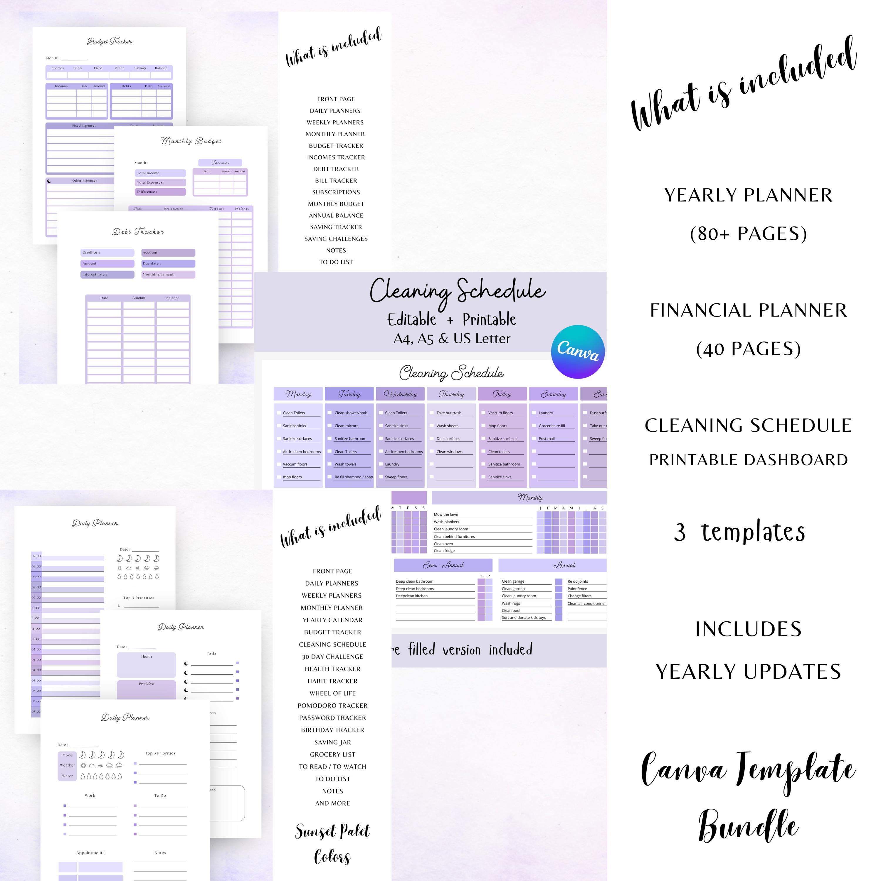 Monthly Calendar Pages