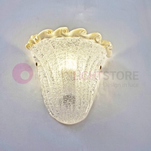 CASANOVA Murano Glazen Wandlamp – Elegante Wandverlichting in Venetiaanse Stijl – Handgemaakte Verlichting uit Italië