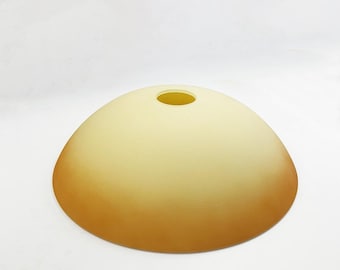 KERIAL Glazen lampenkap met diffuser, 30 cm diameter. Vervangende lampen voor gebalanceerde kroonluchters. AANBIEDING - Gemaakt in Italië