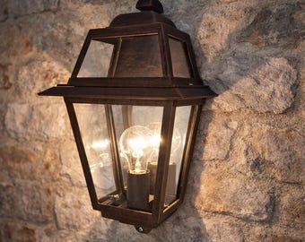 ARTEMIDE Decorative led decorative outdoor wall light - E27- IP43 made in Italy - Rustic outdoor wall light for garden