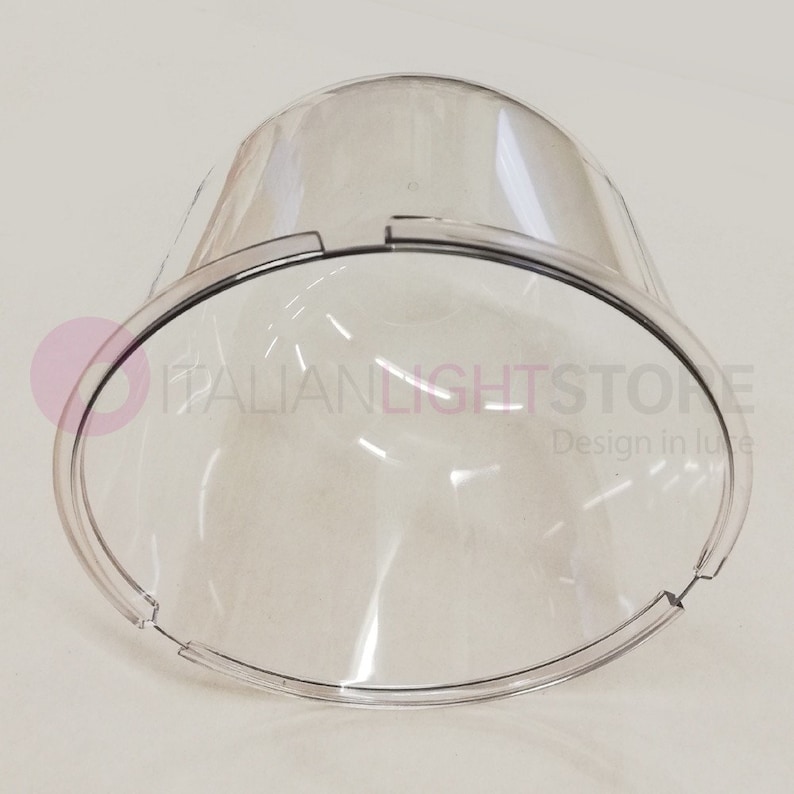 DIONE Abat-jour diffuseur de rechange en polycarbonate transparent pour lanternes et lampes d'extérieur Fabriqué en Italie image 3