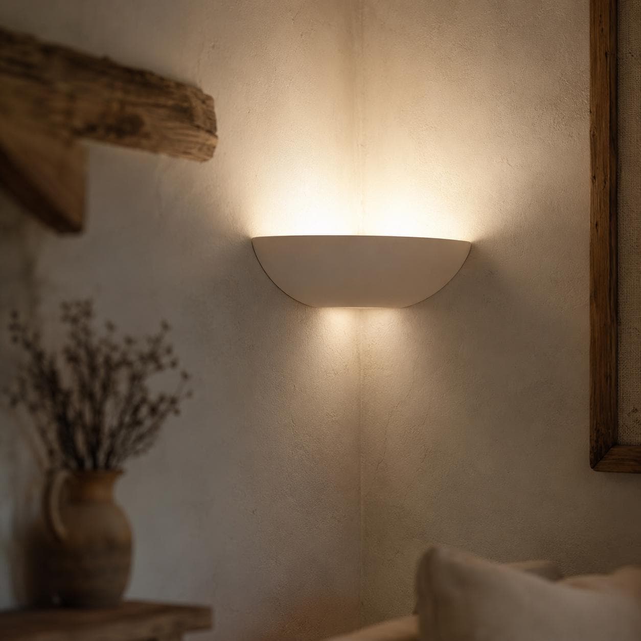 Wand Leuchte Spot Strahler Schlaf Gäste Zimmer Glas Lampe silber