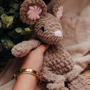 Mini Mouse Knotted Lovey
