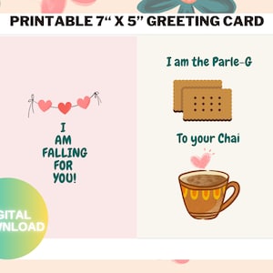 ParleG and Chai Greetig Card