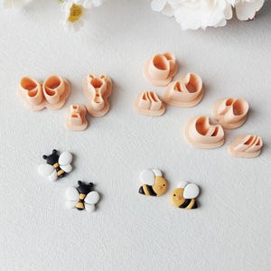 Beeポリマークレイカッターセット：春夏向けジュエリーツール