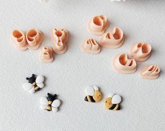 Bee Polymer Clay Cutter Set: Spring & Summer Jewelry Tool