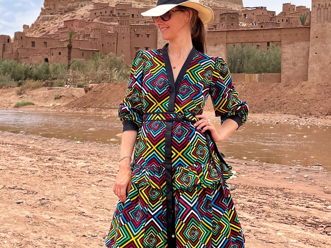 chinese dress ladies Sydney | Red Belted Maxi Shirt Dress