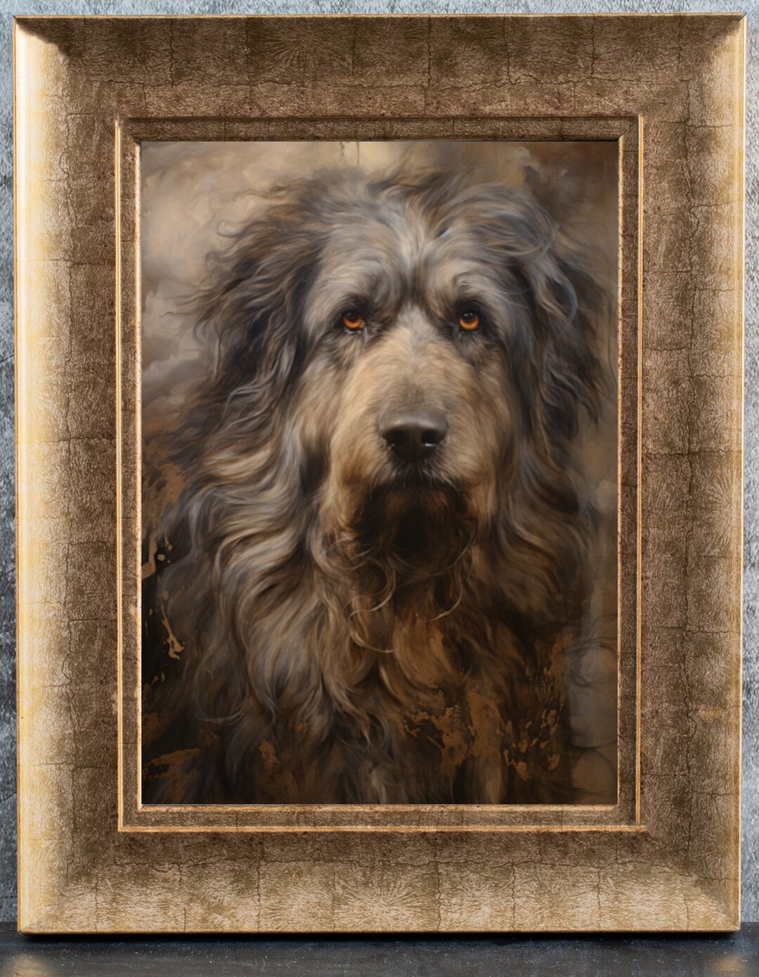 Pet Portraits Classical Dog Art Digital Dog Art Antique Dog Etsy