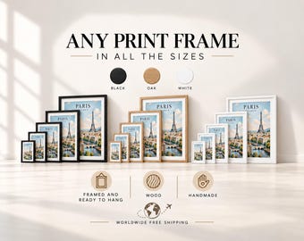 Wood Framed Art Prints: Custom Artwork Framing