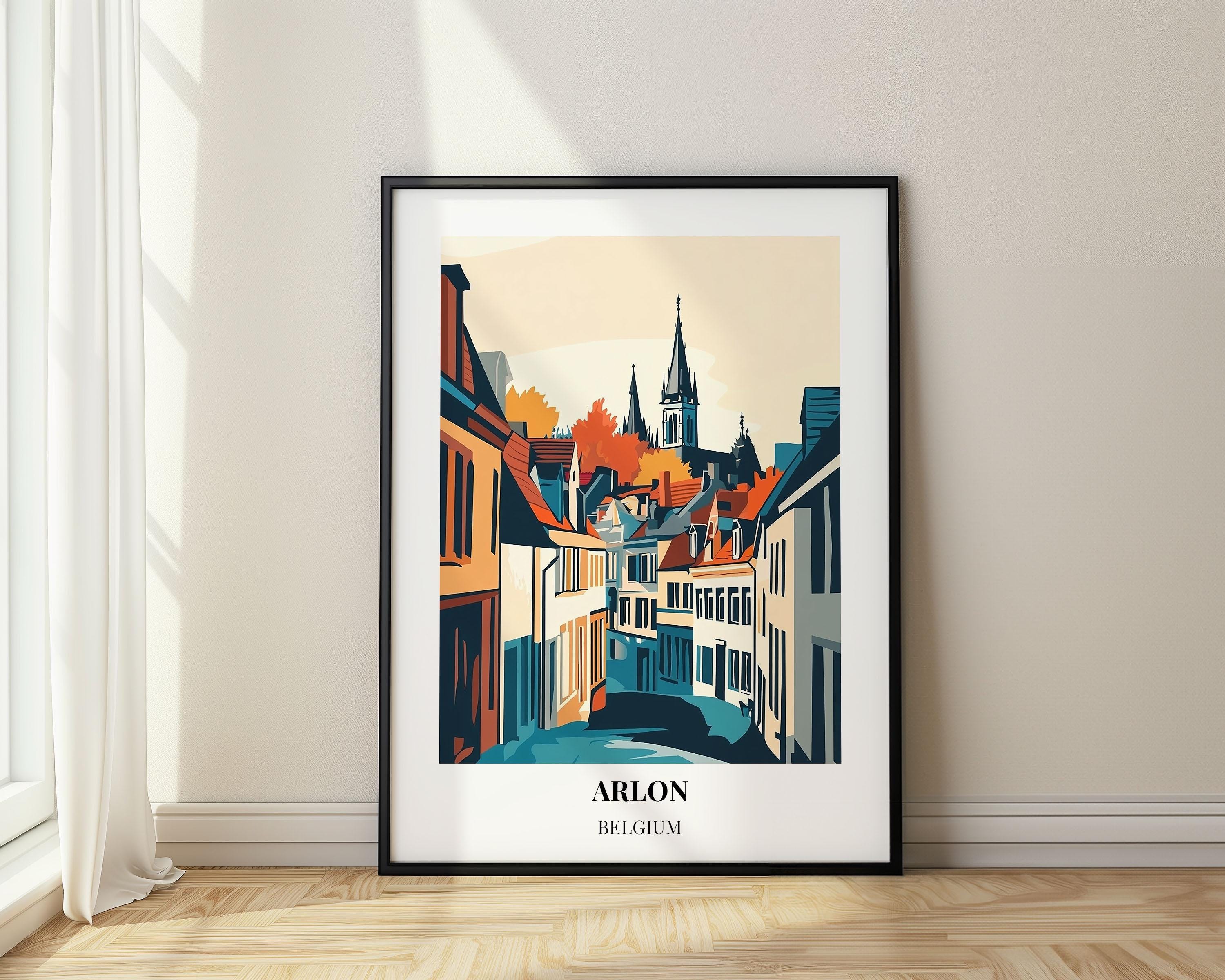 Arlon Belgium Poster: Travel Wall Art (framed or Digital) - Etsy